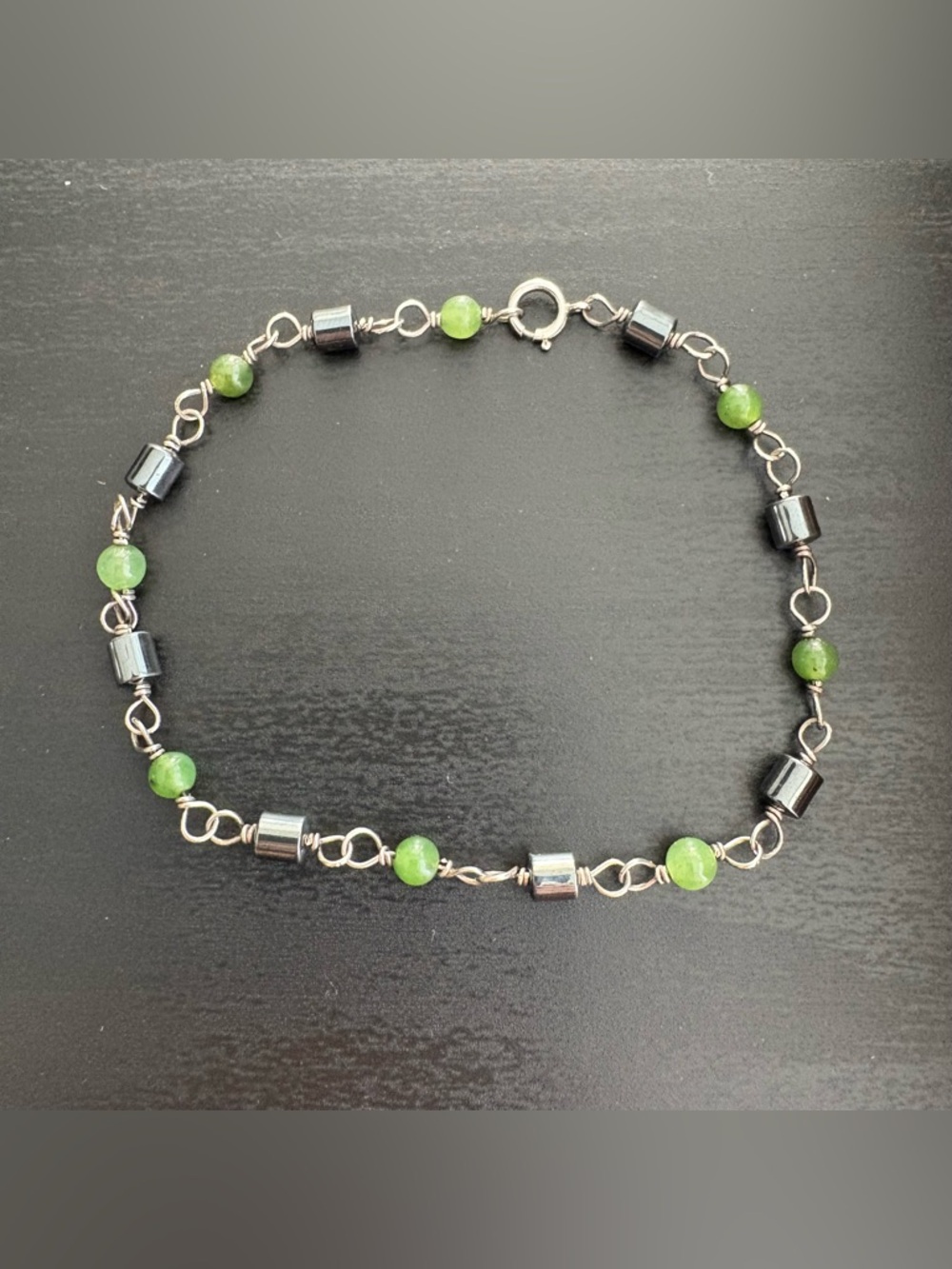 Sterling Silver Gemstone Bracelet